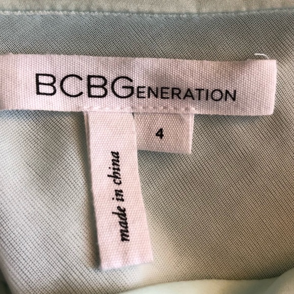 BcBg Generation sea green one shoulder dress - Picture 3 of 3